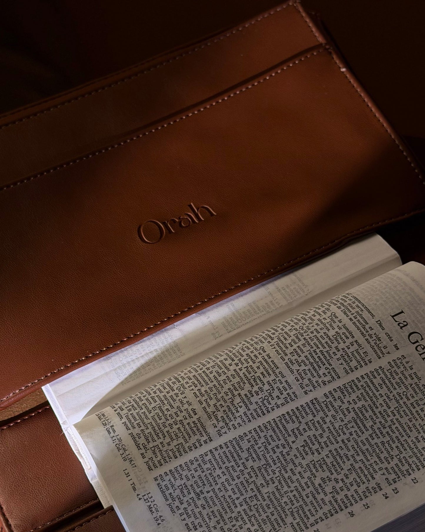 Couverture de Bible - Cèdre