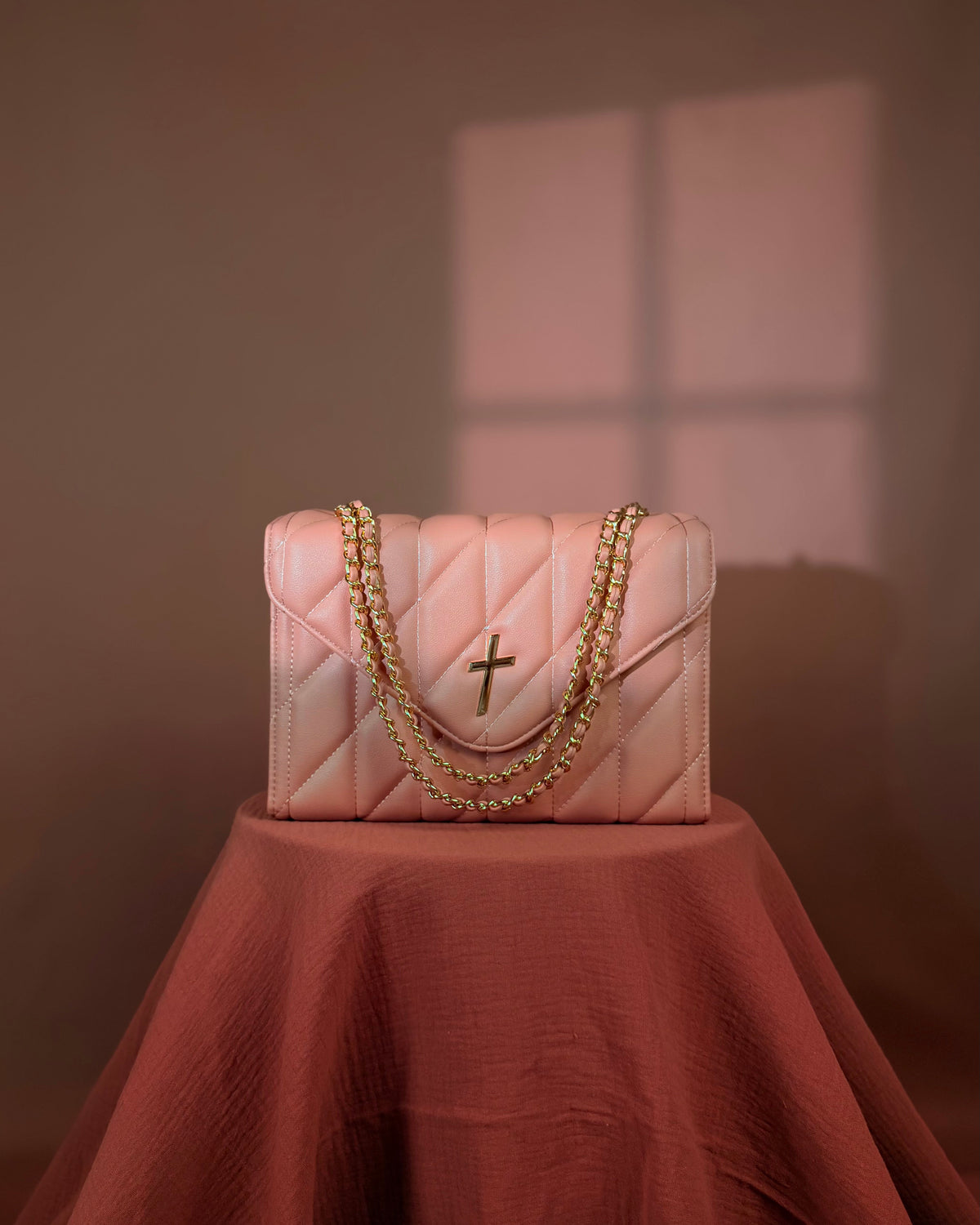 Couverture de Bible - Rose